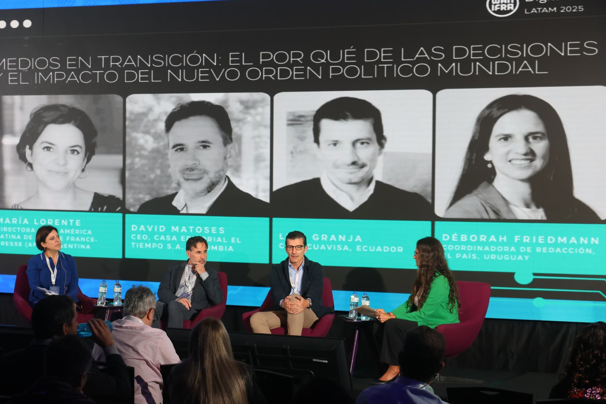 Maria Lorente  à un panel lors du Digital Media LATAM 2025